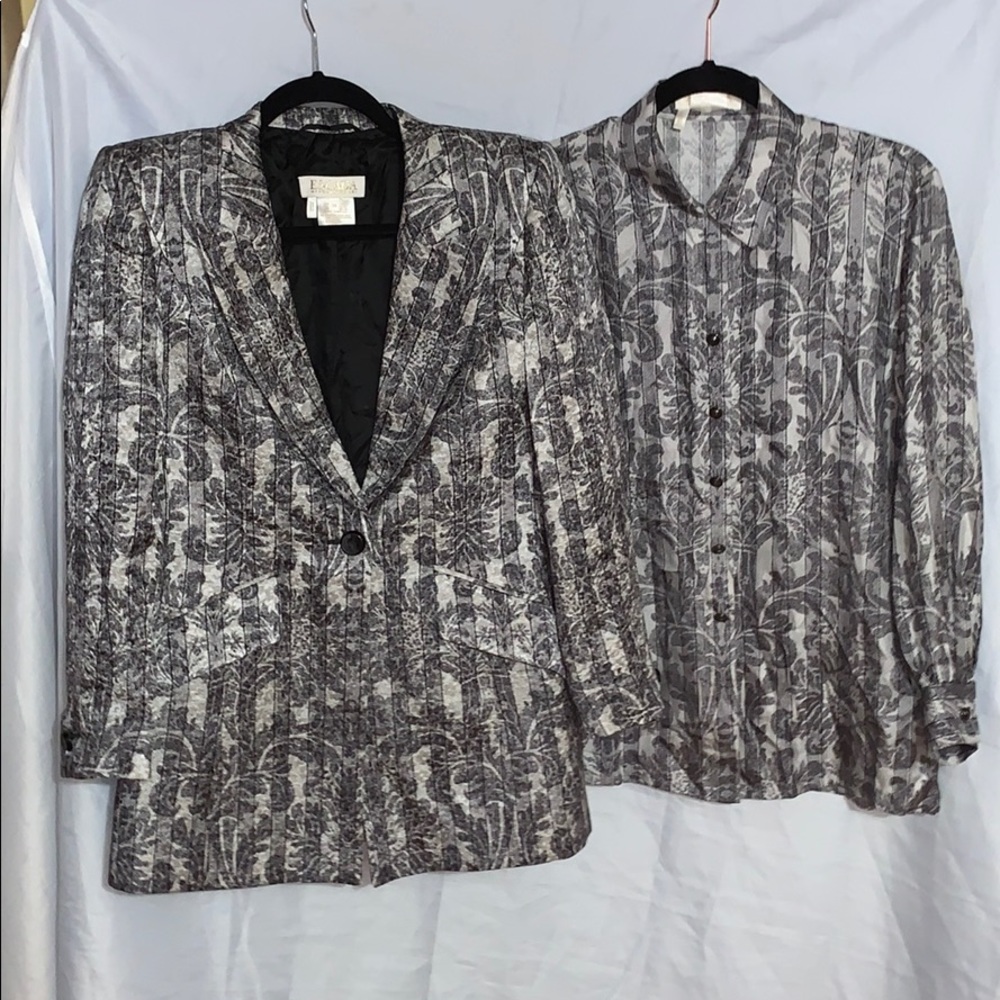 ESCADA BLAZER/Blouse Set, Sizes 36 & 38, NWOT, MAKE AN OFFER!!!